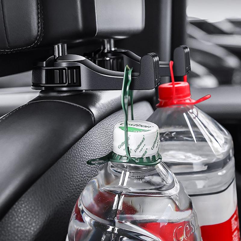 3 in 1 Multi-Function Car Back Seat Hook Hanging Storage Mobile Phone Holder Lazy Bracket Rear Seat Phone Headrest Bracket