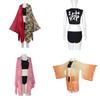 Ensemble Bikini Maillot de Bain Élégant Demon Slayer Kimetsu No Yaiba Avec Cape Accrocheuse Pour Cosplay