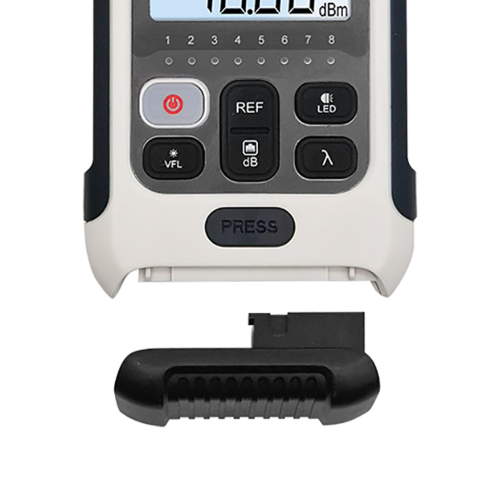 Handheld Optical Multimeter High Accuracy Rechargeable Optical Power Meter Fiber Optic Tester ‑50 To +26dBm TM570AL V15