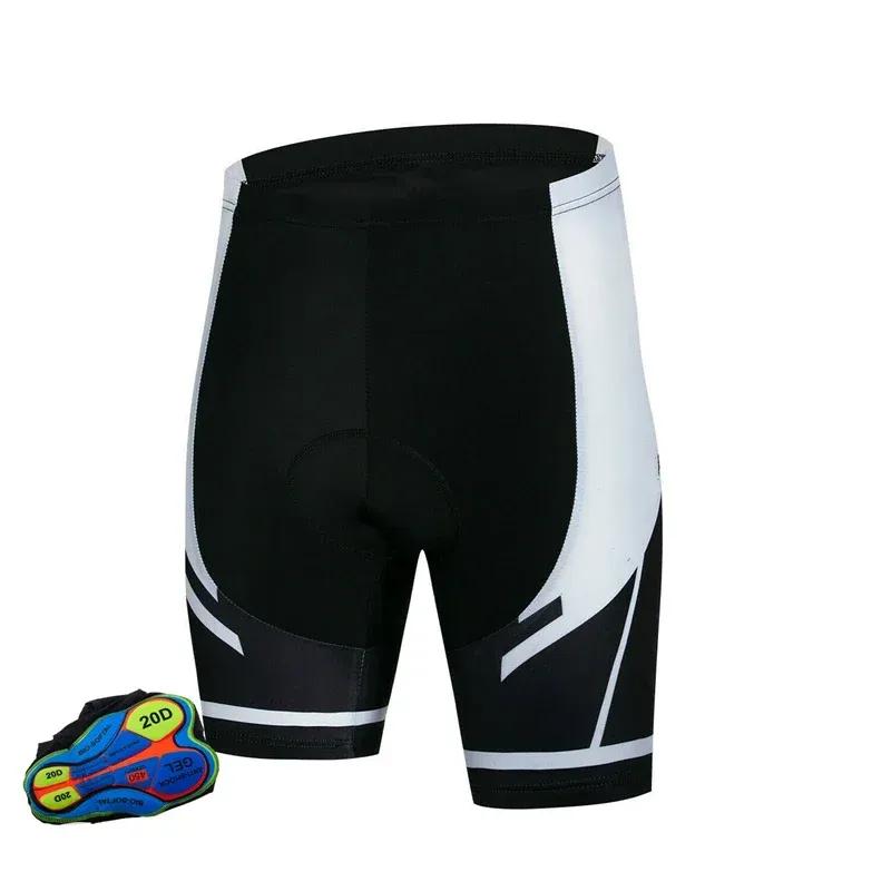 Professionnel Équipe 20D Rembourrage Gel Cuissard de Vélo Hommes Short de Vélo Pantalon de Vélo Collants Vêtements de Sport Vêtements de Vélo