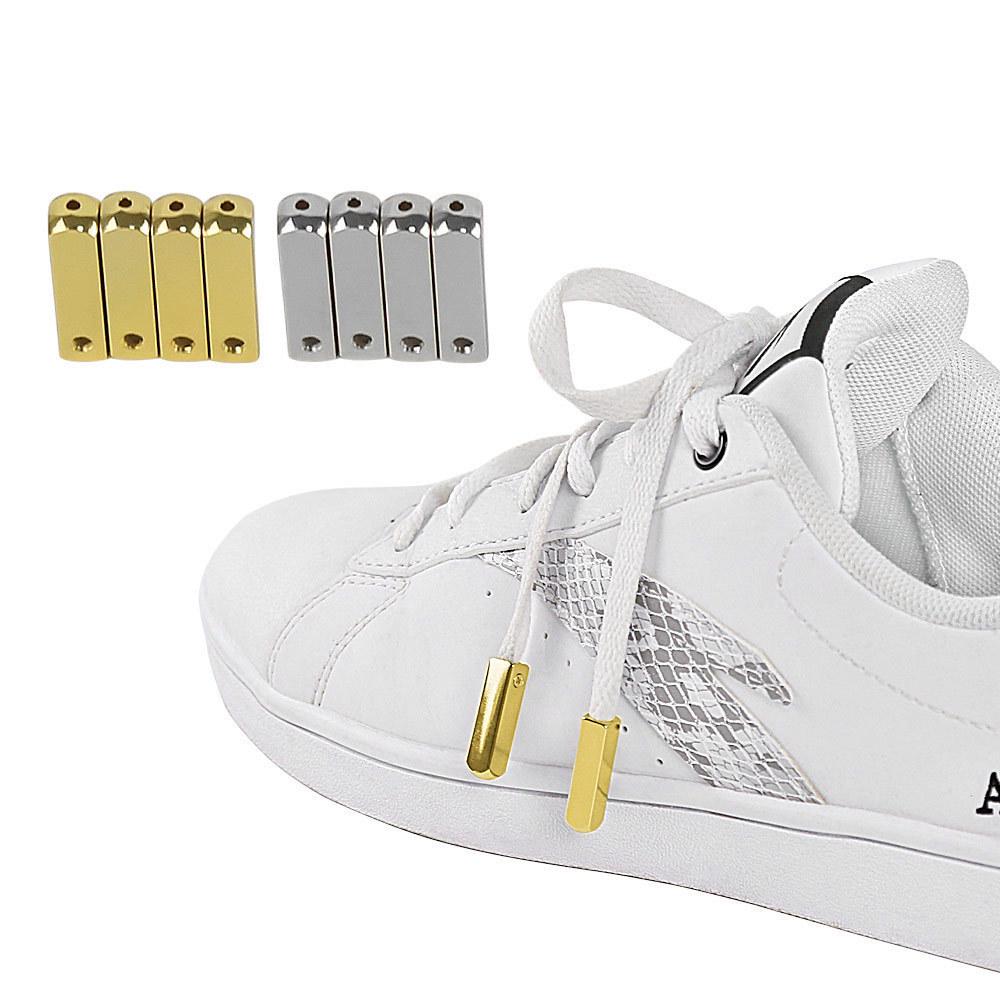 Coconut-Shaped Metal Shoelace Tips for DIY Decoration
