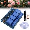 Selbstbewässerungssystem 1-Kanal 5V Relaismodul Bodenfeuchtesteuerung Kit Wasserpumpe 4m Vinylschlauch DIY Tropfbewässerungssystem