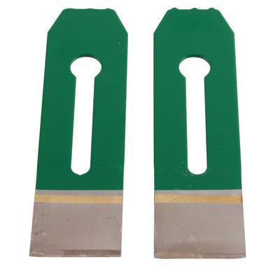2 Pcs Planers Woodworking Blade Good Wear Resistance High Hardness Hand Planer Blades for Wood