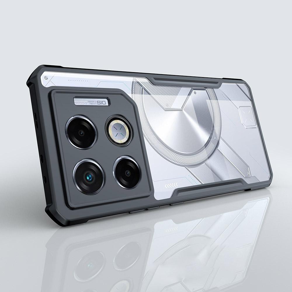 

XUNDD For Infinix GT 20 Pro 5G Case TPU+Acrylic Phone Cover Transparent Back Panel A