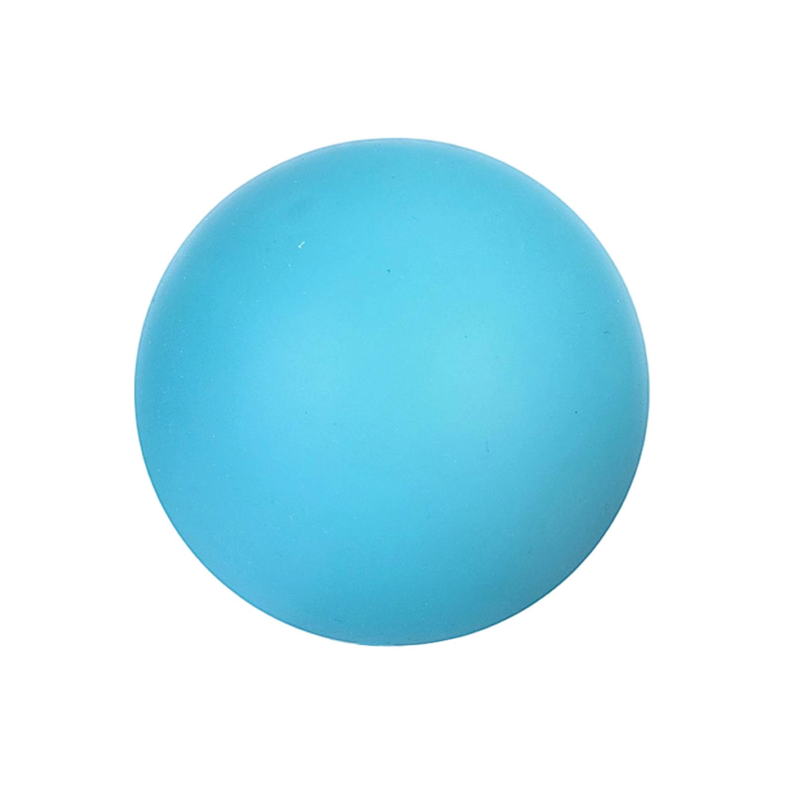 

6cm Spherical Stress Relief Ball Soft Silicone Material Durable Texture for Hand Exercise and Sensory Play Suitable for Adults and Children One Size синий