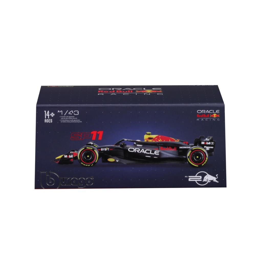 ABBZ1 Bburago 1:43 F1 Red Bull Rb20 2024 Hardcover #1 Max Verstappen #11 Perez Alloy Formula 1 Racing Die-Cast Model Gift