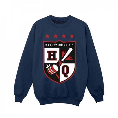 Girls Harley Quinn FC Pocket Sweatshirt