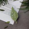 Vintage Plante Blad Brosjer For Kvinner Retro Grønne Blader Perle Ginkgo Brosje Nål Korsasje Klassisk Fest Smykketilbehør