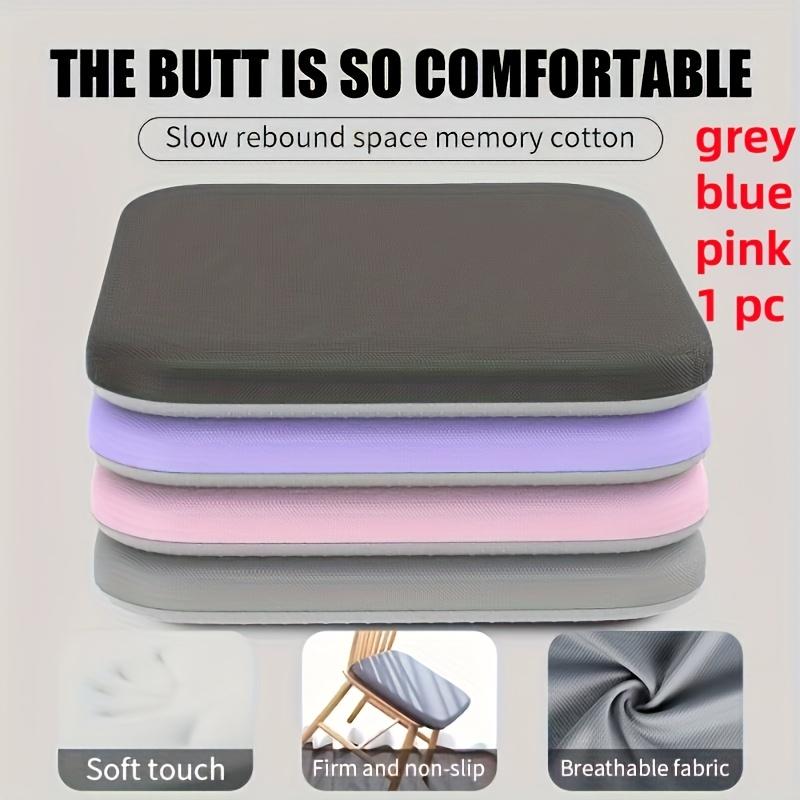Memory Foam Sitzkissen Slow-Rebound Anti-Durchhängendes Design Ergonomisches Stuhlkissen/Konturierte Unterstützung/Langlebiges Kissen
