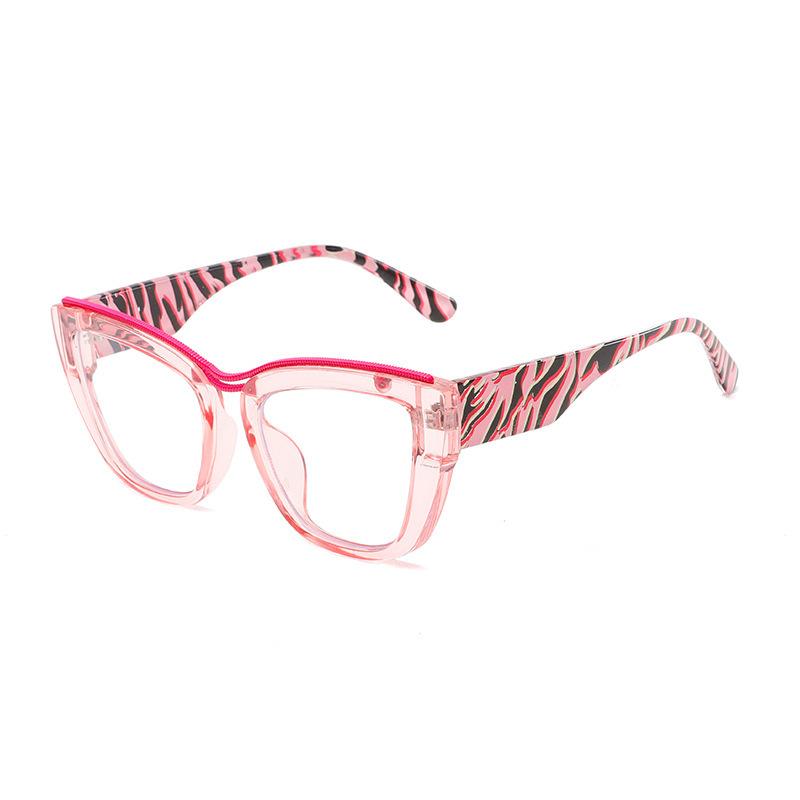 Lunettes de lecture œil de chat populaires à la mode pour femmes Nouveau cadre élégant surdimensionné HD Anti lumière bleue Lunettes pour presbytie Dioptrie Jusqu'à 4.0