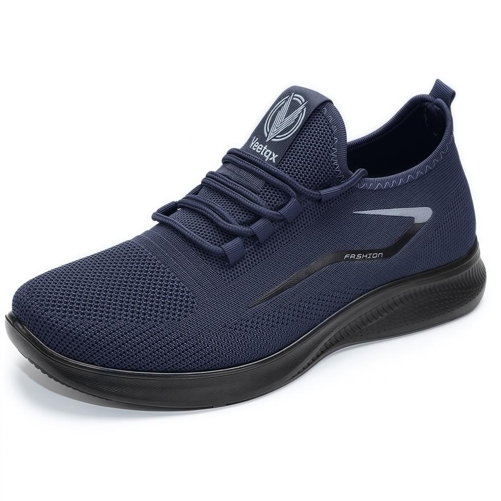 New Men's Casual Shoes Breathable Lace-Up Running Sneakers
