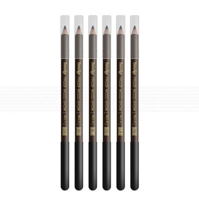Smudge Proof Wood Brow 3.5g, Dark Brown, 2 Pcs.