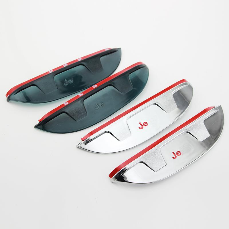 ABS Chrome Car Rearview Mirror Cover Rear View Mirror Trim Sticker for Jeep Compass 2016 2017 2018 for Jeep Renegade