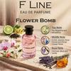 F LINE Flower Bomb 100ml Unisex Eau De Perfume |