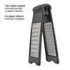 Multifunctional Stainless Steel Folding Grater Zester Ergonomic Handle Easy Storage Sharp Blades Easy to Clean Kitchen Tool