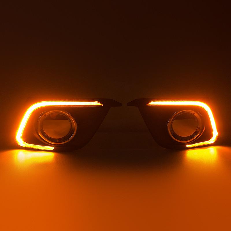 Fits Mazda Axela Tri-Color Daytime Running Lights