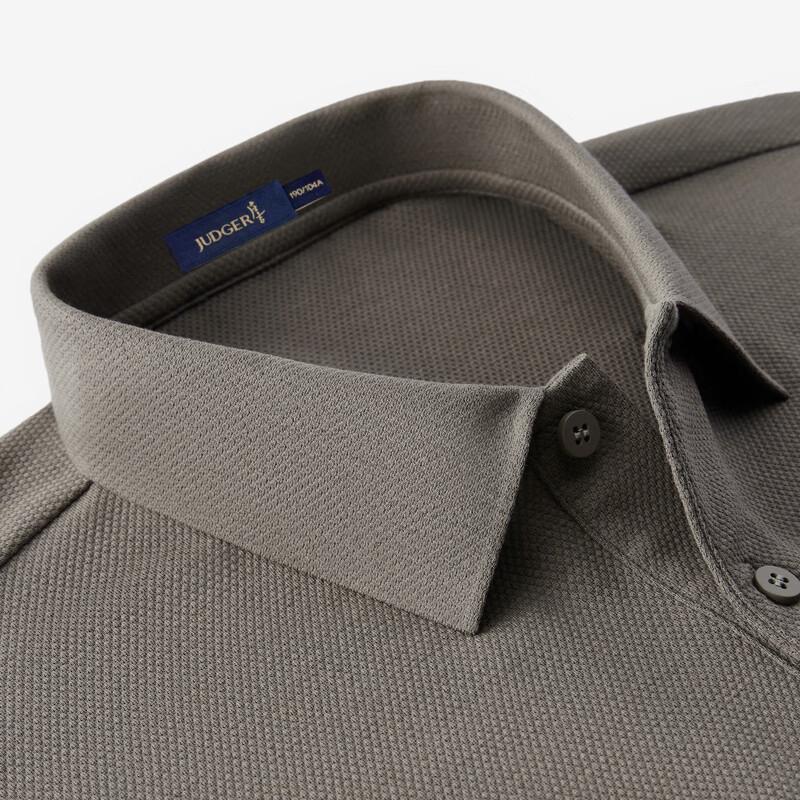 Judger Men's Breathable Business Casual Polo Shirt