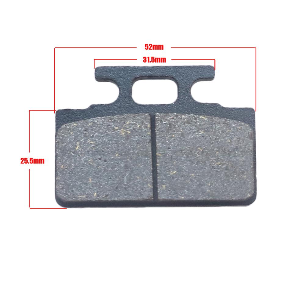 Front Brake Pads Rear Brake Disk Pads For ATV Quad Buggy Go Kart Scooters 50cc 70cc 110cc 125cc 140cc 160cc 250cc Dirt Pit Bike