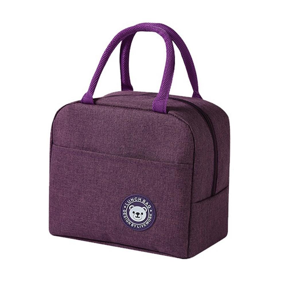 Insulated Lunch Bag Insulation Bento Pack Aluminum Foil Rice Bag Meal Pack Ice Pack Student Bento Lunch Handbag Insulation