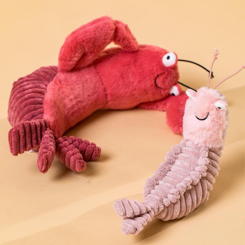 New Crayfish Doll Sheldon Shopee Shrimp Plush Toy Doll Gift