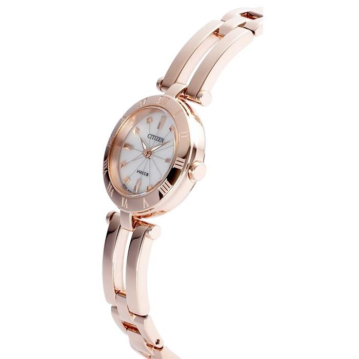 [CITIZEN] Wicca Watch NA15-1573 Women's Solar Analog Gold/White