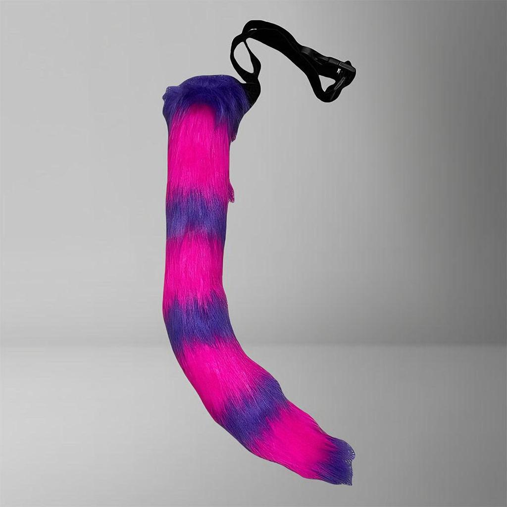 2023 Handmade Cute Fox & Cat Tail Cosplay Suit with Straps - Japanese Cat Girl Accessory