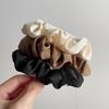 3Pcs/set Women Silk Satin Scrunchies Solid Color Hair Rope Rubber Band Elegant Ponytail Holder Elastic Hairband Hair Accessories