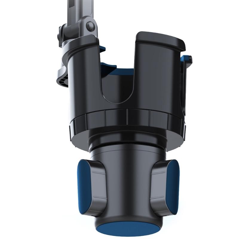 2 in 1 Car Cup Holder Expander Car Mobile Phone Holder Fit 5.4-7.2'' Phones Adjustable Cup Organizer Cup Holder Adapter