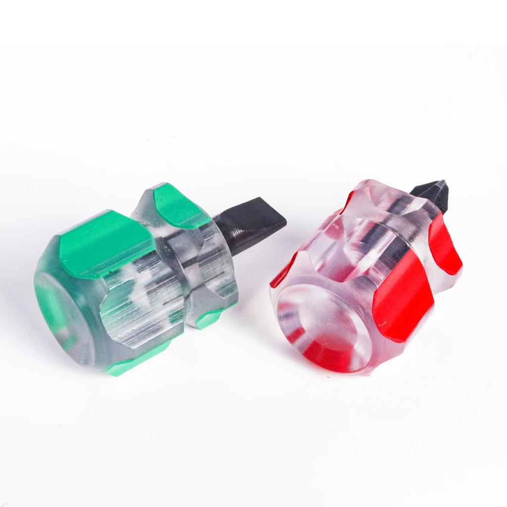 Σετ κατσαβιδιών Mini Small Portable Radish Head Screw Driver Transparent Hand Repair Hand Tools Precision Car Repair