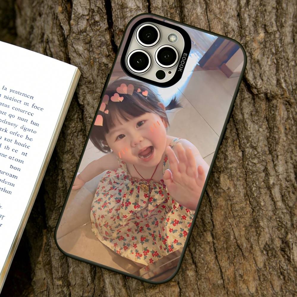 

Adorable Human Cub Phone Case For iPhone 17,16,15,14,13,12,11 Plus,Pro Max,XS,Colorful Silver Black Cover iPhone16Pro
