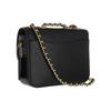 Coach Madison 16 Signature C Turnlock Flap Chain Crossbody Bag Women crossbody bag Black 5212-B4BK
