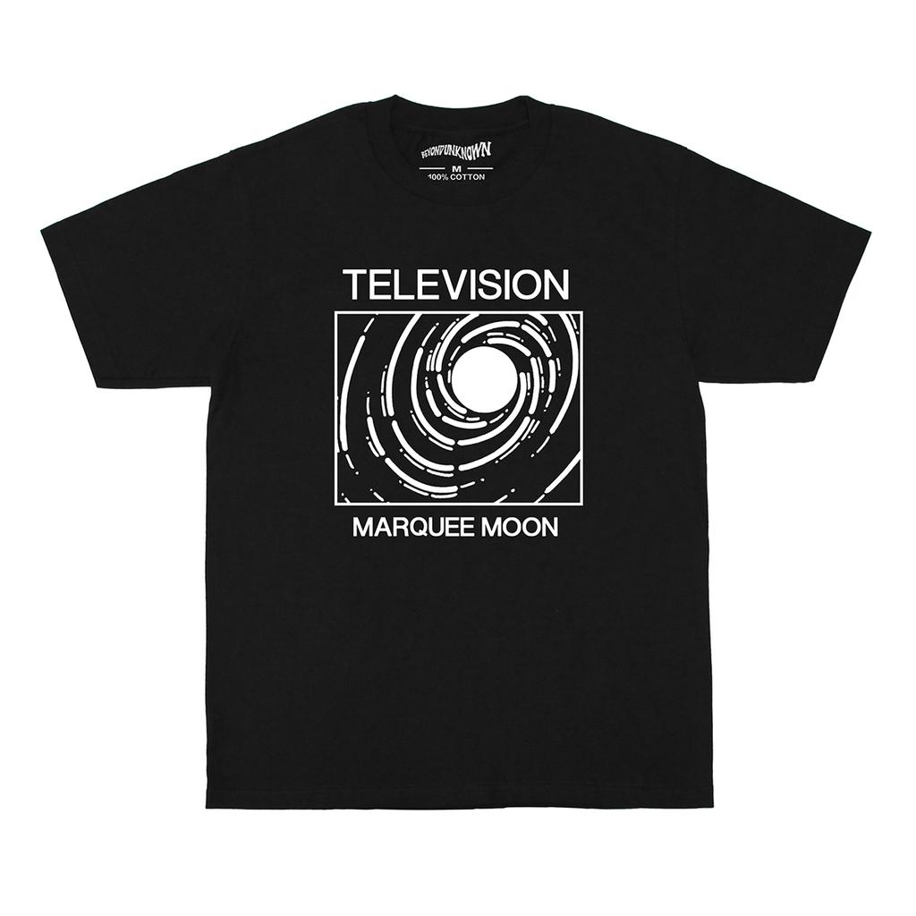 Television TShirt Marquee Moon New Wave Punk Talking Heads Iggy Pop Mens Clothing Short Sleeve Women Clothing Printed Shirt