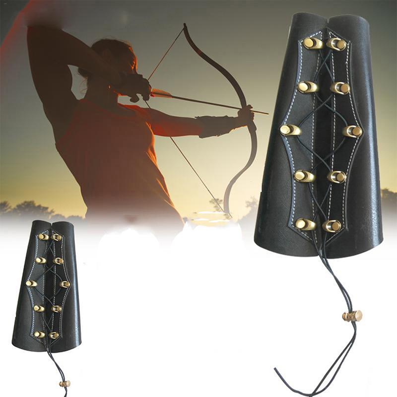 Buy Archery Arm Guard Traditional Leather for Shooting Hunting Recurve