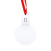 Personalized LED Sublimation Christmas Ornament Unfinished Round Acrylic Christmas Decoration Unique Holiday Gift