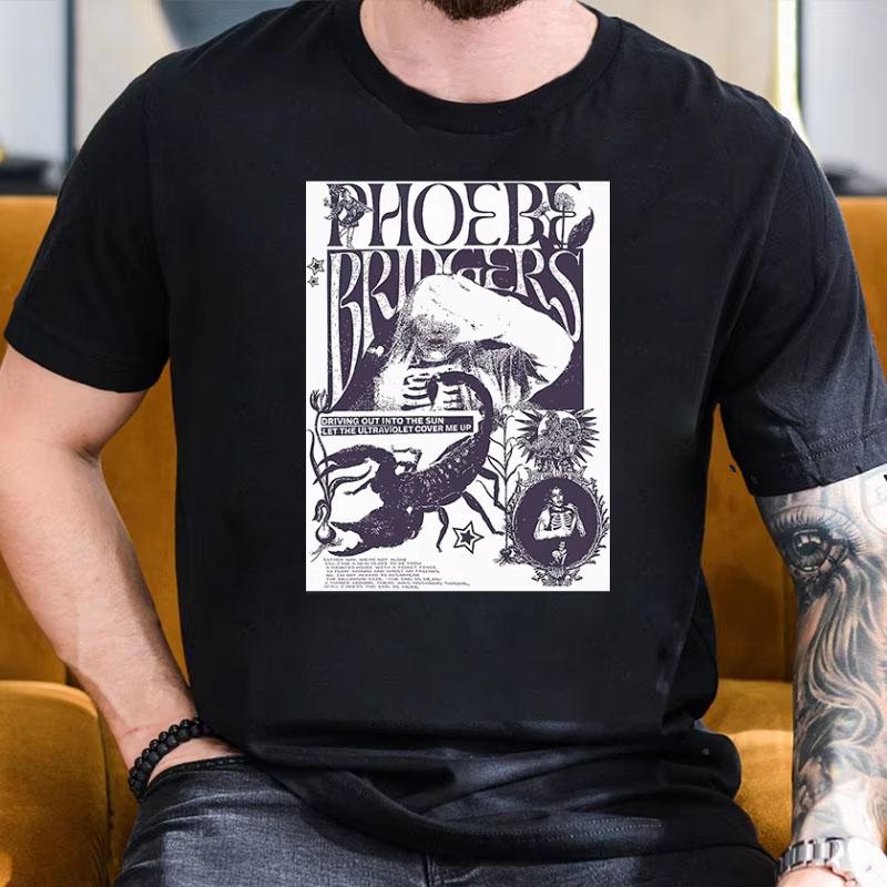 Phoebe Bridgers Tour Tshirt Fashion Mens Summer Tshirt High Quality Loose Casual Cotton Tshirt Graphic Shirt