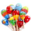 Wooden Maraca Sand Ball: Orff Percussion Instrument for Toddlers' Early Music Education