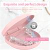 Magnetic Invisible Aligner Case Multifunctional Orthodontic Retainer Storage Box for Adults Trendy Dental Organizer