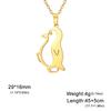 Cazador Walking Penguin Women's Necklace Cute Stainless Steel Animal Neck Chain Birthday Valentine Gift 2026 Jewelry New Trendy