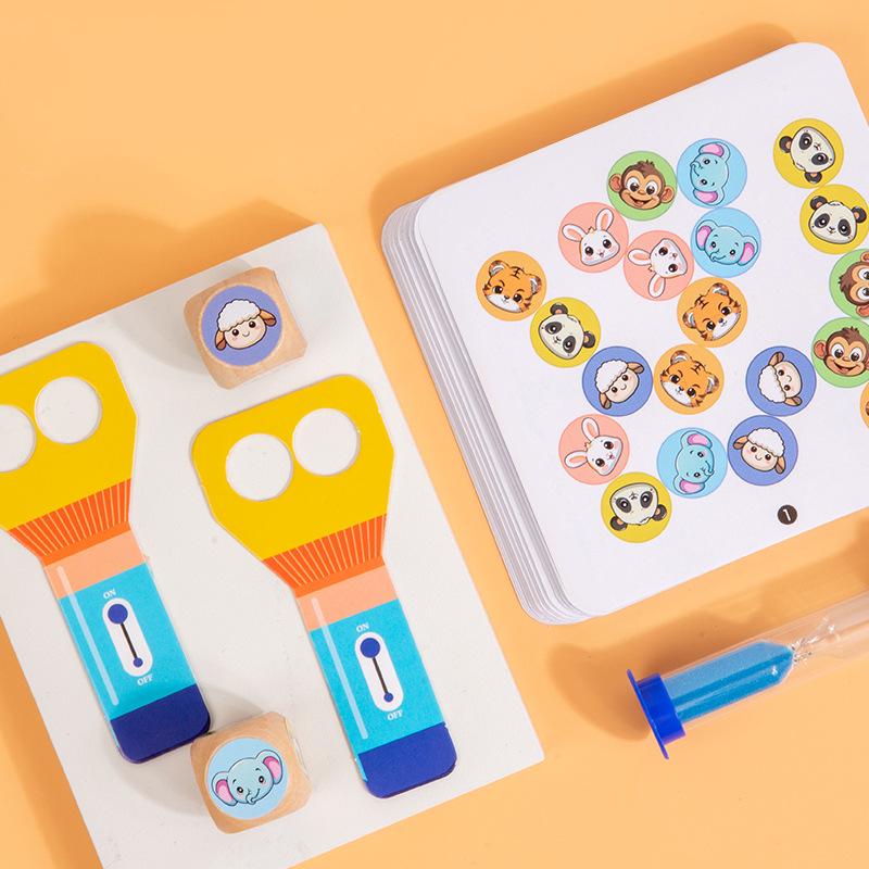 Children's Interactive Attention and Concentration Training Game (Ages 3-6) - Reaction Speed Challenge Table Toy