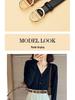 Bestseller Damen-Taillengürtel aus schwarzem Rindsleder - Vielseitiges Modeaccessoire für Jeans