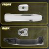 Front Left Exterior Door For Handle 2014-21 Chevy Silverado 1500 Chrome 22923598