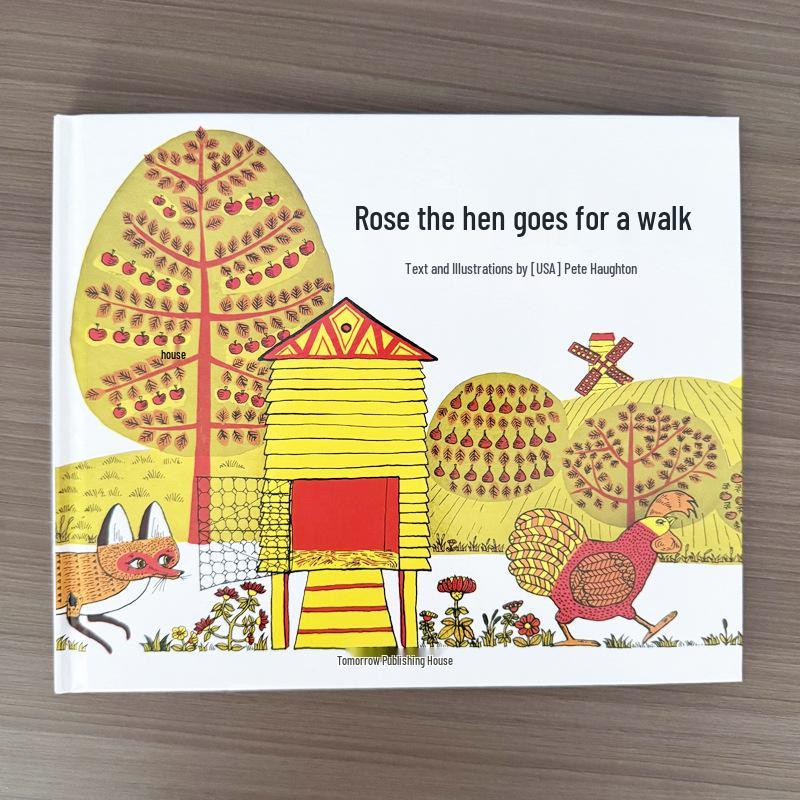 Hen Rose Goes for a Walk: Hardcover Storybook for Ages 3-6 - Children s Early Education Literature Hardcover