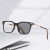 Fashionable Color-changing Nearsighted Glasses  Retro Anti-blue Light Glasses Frame Photochromic Myopia Glasses-1.75-2.25-2.75