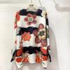 European-Style Elegant Plus-Size Round-Neck Long-Sleeve Knit Sweater - Trendy, Versatile, and Fashionable Design