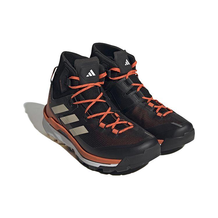 adidas Terrex Skychaser Tech Mid GORE-TEX Black Impact Orange Unisex Sneakers Core-Black Sand-Strata GV9034