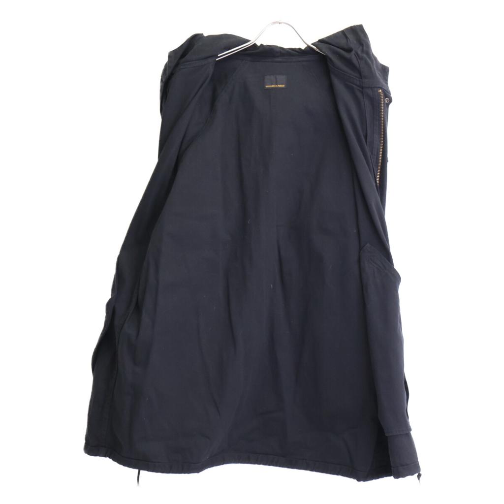 HYSTERIC GLAMOUR FERGADELIC METAL PRINTED LUXURY LEAF MODS COAT coat FREE blackUsed