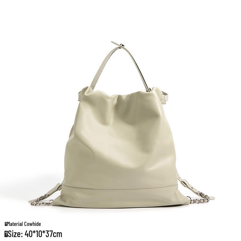 Spring 2024 Women's Genuine Leather Shoulder Crossbody Bag - Trendy Small Square Underarm Handbag