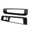 Interior Door Storage Organizer Cover Trims Inner Door Storage Box Frame Trim For Abarth 595 LHD 2007‑2024 Glossy Black