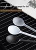 Durable Frosted PP Disposable Spoon for Soup & Desserts