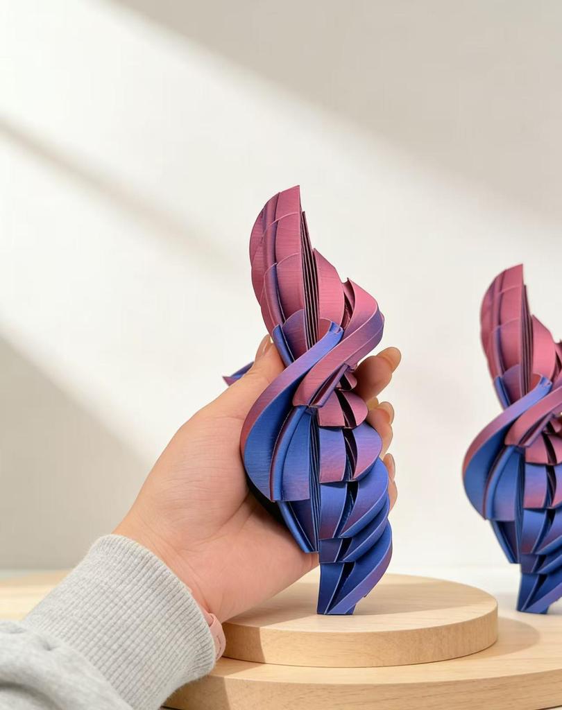 3D Printed Easter Twist Fidget Egg Toy